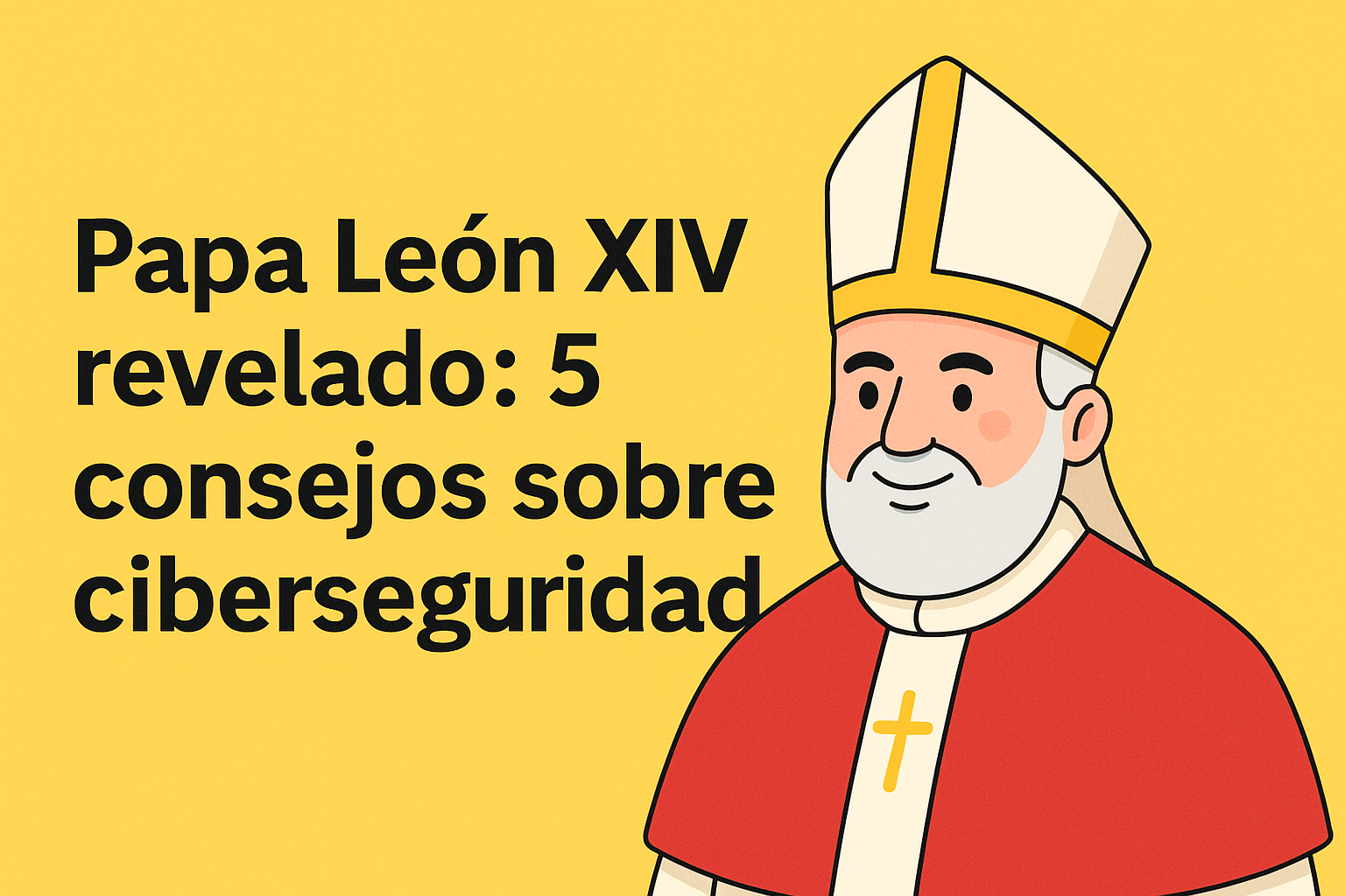 Ciberseguridad en el Vaticano: 5 claves del Papa León XIV