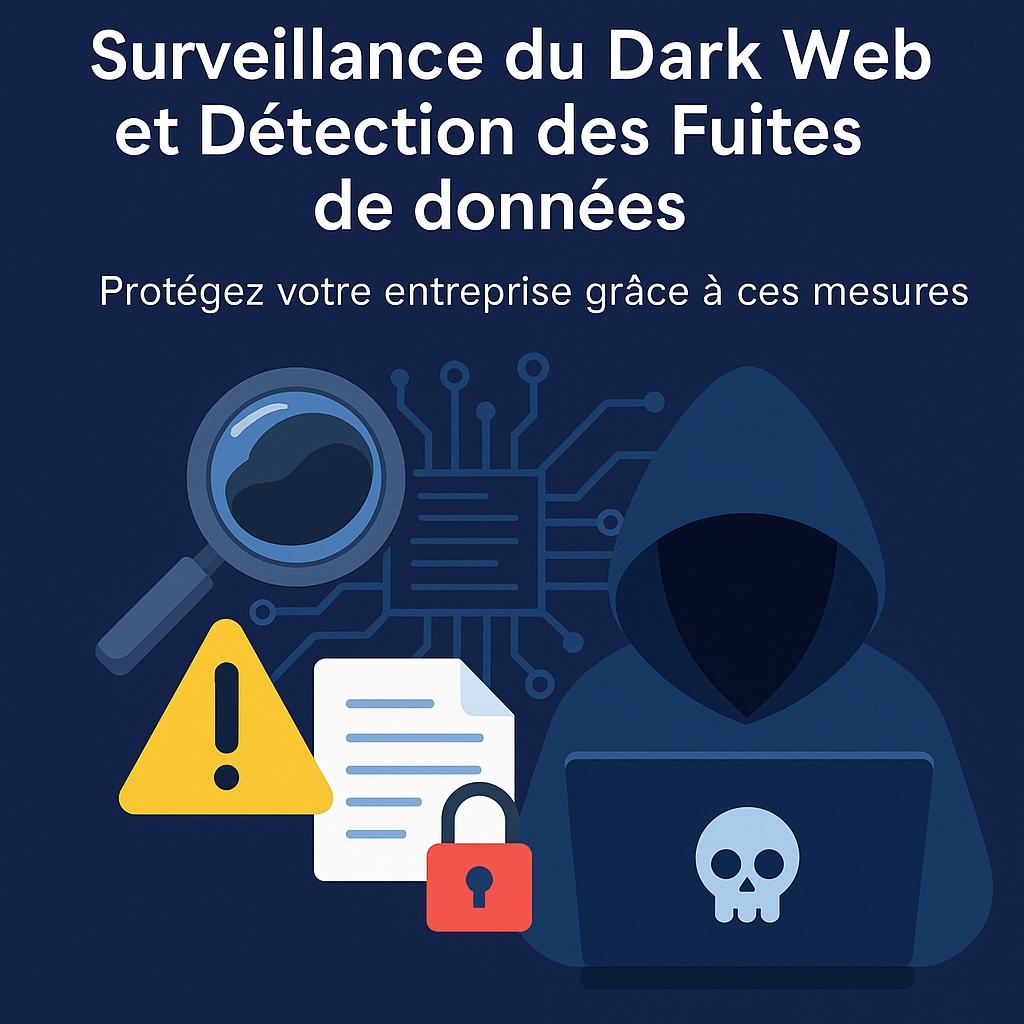 Surveillance du Dark Web et détection des fuites de données : un enjeu crucial pour la cybersécurité des entreprises
