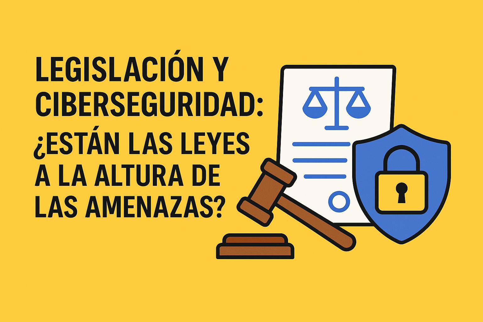 Legislación y ciberseguridad: ¿están las leyes a la altura de las amenazas?