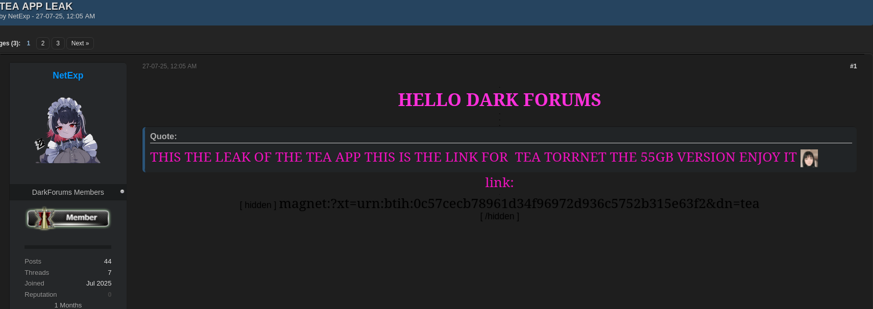 Tea App