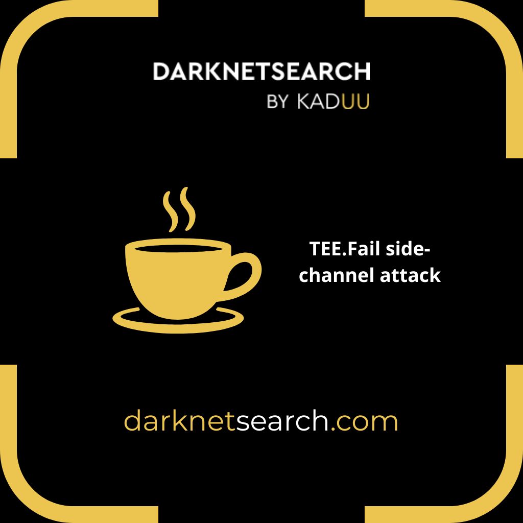 TEE.Fail side-channel attack: Urgent impacts on DDR5 TEEs