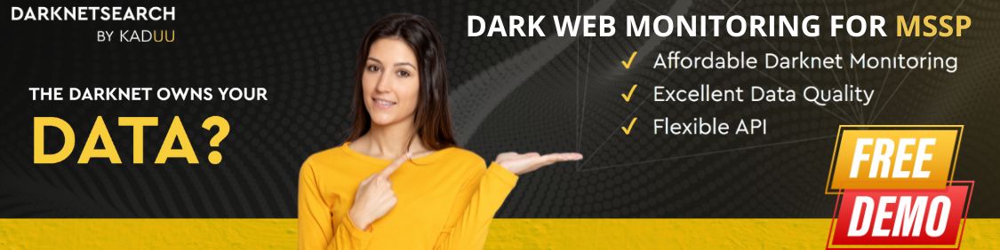 Dark Web Monitoring for MSSP – Free Demo